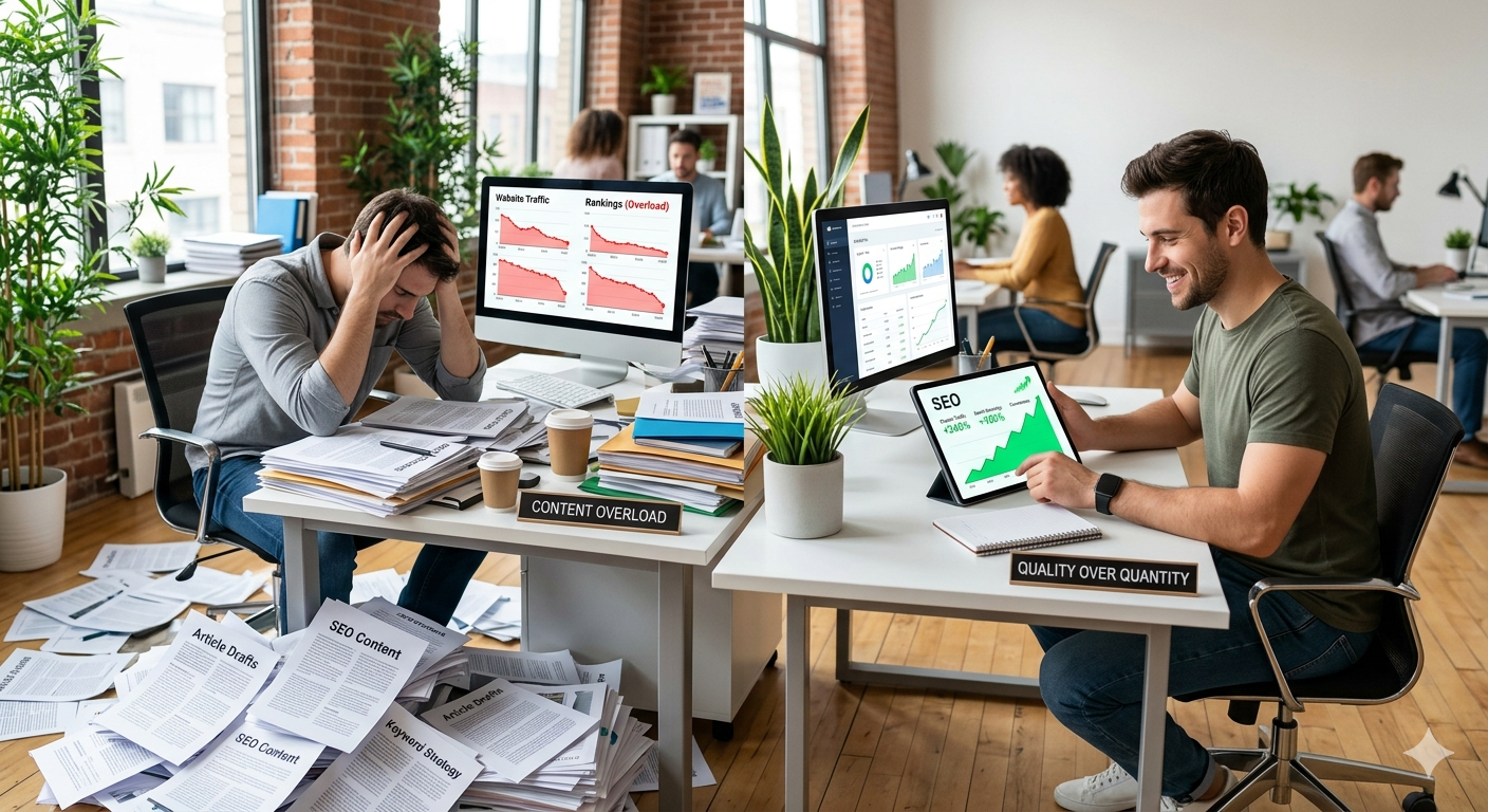Why More Content Is No Longer a Reliable SEO Growth Strategy